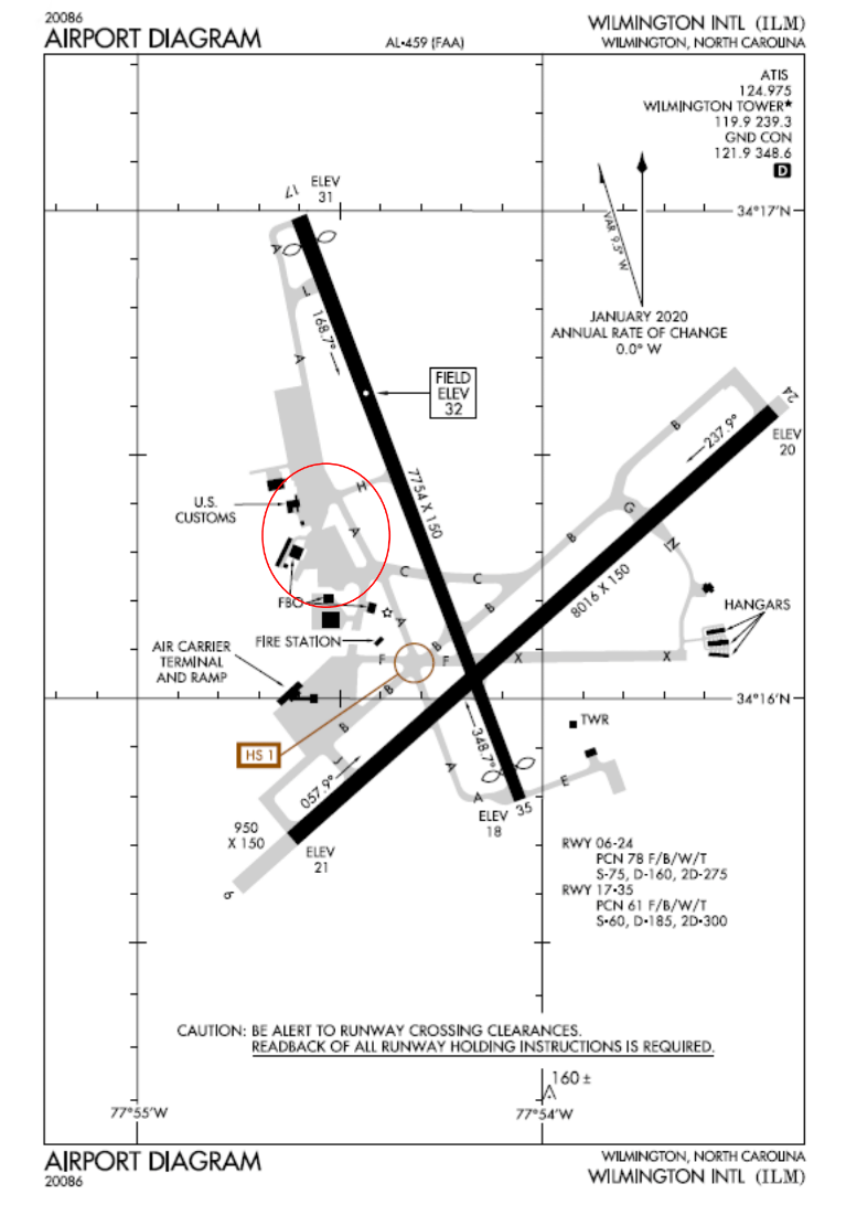 Airport Diagram Wilimington Nc Airport Diagram Wilimington Nc