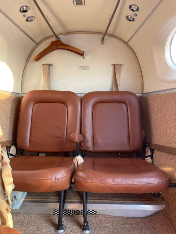 King Air 200 Backseat